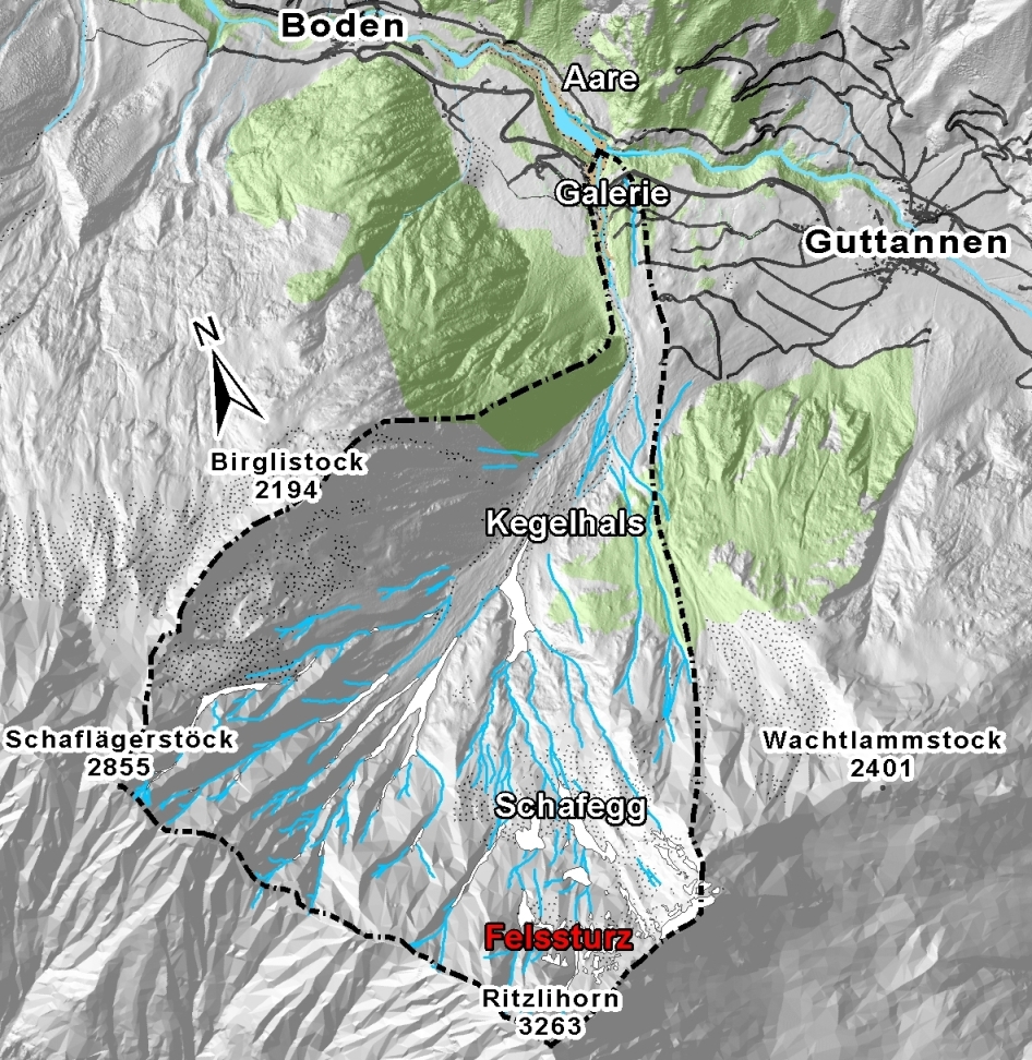 Spreitgraben Uebersichtskarte